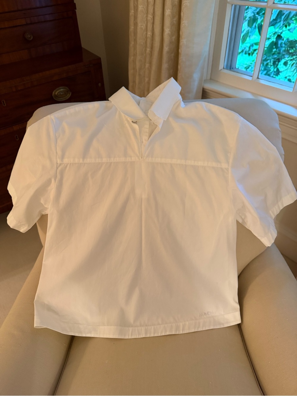 Marni White Short-Sleeve shirt